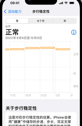 东河镇iPhone手机维修如何在iPhone开启'步行稳定性通知'