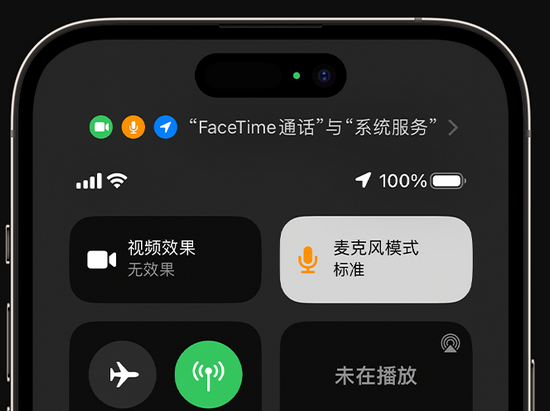 东河镇苹果授权维修网点分享iPhone在通话时让你的声音更清晰 